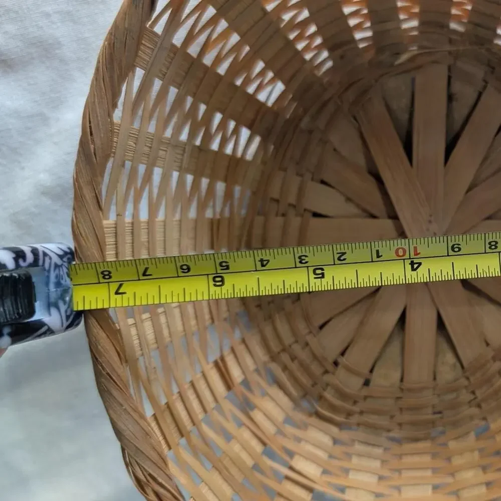 Handmade woven basket handmade woven